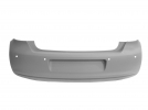 VW POLO 09-*PARAGOLPES TRASERO PARA PINTAR (AGUJERO PARA ESCAPE PEQUEÑO 5CM) CON AGUJEROS PARA SENSOR