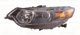 HONDA ACCORD 07-*FARO IZQ CON REGULACION ELECTRICA (INTERIOR OSCURO)