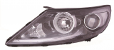 KIA SPORTAGE 14-*FARO IZQ CON REGULACION ELECTRICA INTERIOR NEGRO H7/H7/LED