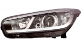 KIA CEED 13-*FARO IZQ CON REGULACION ELECTRICA CON MOTOR H7/H7 INTERIOR NEGRO