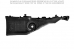 TOYOTA AYGO 05-/09-*SOPORTE PARAGOLPES TRASERO IZQ