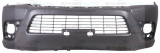 TOYOTA HILUX 16-*PARAGOLPES DELANTERO NEGRO CON REJILLA INFERIOR 2WD