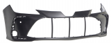 TOYOTA COROLLA E21 SEDAN 2019.01-*PARAGOLPES DELANTERO NEGRO CON 2 AGUJEROS SENSOR