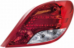 PILOTO TRASERO DCH PEUGEOT 207 WA_, WC_ 2006/02-2015/12 (HELLA)