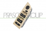 INTERRUPTOR ELEVALUNAS BEIGE-4 INTERRUPTORES-ELEVALUNAS PUERTA DELANTERA IZQUIERDA-SIN FUNCION RETROVISOR ABATIBLE ELECTRICAMENTE-18 PINES