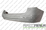 PARAGOLPES TRASERO-IMPRIMADO CON AGUJEROS SENSORES+SOPORTES-CON TAPAGANCHO MOD. FAMILIAR