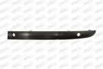 MOLDURA IZQUIERDA PARAGOLPES DELANTERO-NEGRO-LISO A IMPRIMAR-CON AGUJEROS SENSORES