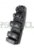 INTERRUPTOR ELEVALUNAS NEGRO-4 INTERRUPTORES-ELEVALUNAS PUERTA DELANTERA IZQUIERDA-CON FUNCION RETROVISOR ABATIBLE-8 PINES