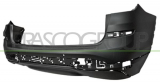 PARAGOLPES TRASERO-IMPRIMADO-CON AGUJEROS MOLDURA-CON ESCAPE DOBLE IZQUIERDO MOD. X-LINE