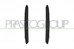 KIT MOLDURAS PARAGOLPES TRASERO-NEGRO-GRANULADO-(DERECHA+IZQUIERDA)