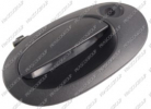 MANETA EXTERIOR PORTON TRASERO-NEGRA-CON AGUJERO LLAVE