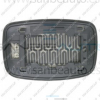 CRISTAL + SOPORTE DCH CONVEXO CALEFACTADO CROMADO FIESTA 96
