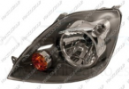 OPTICA IZQUIERDA H4 ELECTRICA-CON MOTOR-SIN REFLECTOR MOD. 07-08