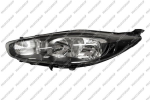 FORD FIESTA 13-*FARO IZQ CON REGULACION ELECTRICA (CON MOTOR) H7/H15(INTERIOR NEGRO)