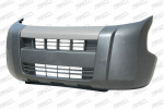 PARAGOLPES DELANTERO NEGROCON BANDA SUPERIOR PLATA FIORINO 07> MODELO FURGONETA