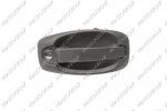 MANETA EXTERIOR PORTON ABATIBLE-CON AGUJERO LLAVE-NEGRA