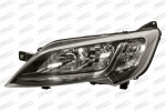 OPTICA IZQUIERDA H7+H7 ELECTRICA-CON MOTOR-NEGRO