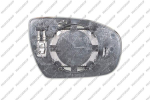 CRISTAL+SOPORTE IZQUIERDO-CONVEXO-CALEFACTADO-CROMADO
