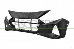 PARAGOLPES DELANTERO-NEGRO-LISO PARA IMPRIMAR-CON AGUJEROS SENSORES DE APARCAMIENTO Y PARK ASSIST