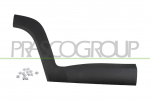 MOLDURA PUERTA TRASERA DERECHA-CON CLIPS-NEGRA-GRANULADA-CON BIADHESIVO