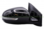 RETROVISOR DERECHO ELECTRICO-NEGRO-TERMICO-CON PILOTO-ABATIBLE ELECTRICAMENTE-CONVEXO/CROMADO