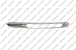 MOLDURA DERECHA PARAGOLPES DELANTERO CROMADA CON AGUJERO LUZ DIURNA MODELO AVANTGARDE