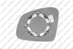 CRISTAL+SOPORTE DERECHO-CONVEXO-CALEFACTADO-CROMADO