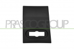MOLDURA PILAR DERECHO-NEGRA-GRANULADO-CON CLIPS DE FIJACION-CON AGUJERO LUZ DE GALIBO