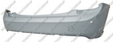 PARAGOLPES TRASERO-IMPRIMADO CON AGUJEROS SENSORES+SOPORTES-CON TAPAGANCHO MOD. 5 PUERTAS