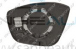 CRISTAL+SOPORTE DERECHO-CONVEXO-CROMADO