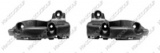 KIT SOPORTE INTERIOR PARAGOLPES TRASERO (DERECHA+IZQUIERDA) MOD. 5 PUERTAS