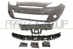 RENAULT CLIO 09-*PARAGOLPES DELANTERO (LLANTA 15 PULGADAS) CON KIT SOPORTES
