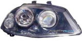 OPTICA IZDA H7+H7 ELECTR.-CON  MOTOR-NEGRA