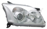 OPTICA DCHA H1+H7 ELECT.-C/MOTOR-MONT. KOITO