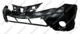 PARAGOLPES DELANTERO SUPERIOR NEGRO LISO A IMPRIMAR