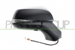 RETROVISOR.DCHO ELECTRICO TERMICO NEGRO-CON PILOTO-ABATIBLE ELECTRICAMENTE CON LUZ CORTESIA-CON ASISTENTE ANGULO MUERTO-CONVEXO