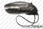ESPEJO DCHO ELECTRICO TERMICO IMPRIMADO CON PILOTO CON LUZ CORTESIA ABATIBLE ELECTRICAMENTE CON MEMORIA CONVEXO/CROMADO