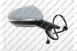 ESPEJO DERECHO ELECTRICO-TERMICO-IMPRIMADO-CON PILOTO-ABATIBLE-CONVEXO/CROMADO