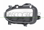 REJILLA SUPERIOR IZQUIERDA PARAGOLPES-NEGRA-CON AGUJEROS LUZ DIURNA RECTANGULAR HAL?GENA Y SENSORES DE APARCAMIENTO