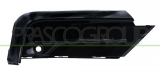 REJILLA SUPERIOR DERECHA PARAGOLPES DELANTERO NEGRA-BRILLANTE CON AGUJERO SENSORES APARCAMIENTO+SOPORTE. (MOD. R-LINE)