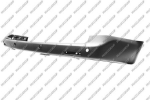 PARAGOLPES TRASERO-NEGRO/GRANULADO CON AGUJEROS SENSORES APARCAMIENTO+SOPORTES