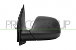 RETROVISOR IZQUIERDO-MANUAL-NEGRO-ASFERICO/CROMADO