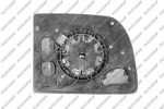 CRISTAL+SOPORTE SUPERIOR DERECHO-CONVEXO/CROMADO
