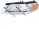 OPTICA IZDA H7+H9 ELECTR.-CON EL MOTOR- INTERIOR CROMADA