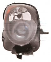 ALFA MITO 09-*FARO IZQ CON REGULACION ELECTRICA H7+H7 INTERIOR NEGRO