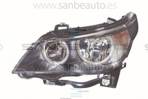 BMW S/5 E60 03-*FARO IZQ CON REGULACION ELECTRICA CON MOTOR H7/H7 (LED)