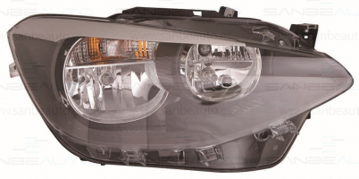 BMW S/1 F20/F21 12-*FARO DCH CON REGULACION ELECTRICA (CON MOTOR) INTERIOR NEGRO H7/H7