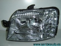 FIAT PANDA 03-*FARO IZQ H4 CON REGULACION  ELECTRICA