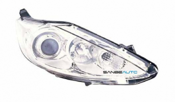 FORD FIESTA 08-*FARO DCH CON REGULACION ELECTRICO H7/H1(INTERIOR CROMADO)