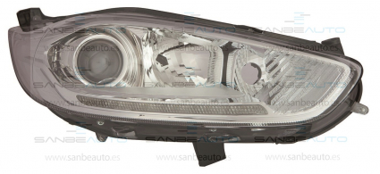 FORD FIESTA 13-*FARO DCH CON REGULACION ELECTRICA H7/H1/LED CON LUZ DIURNA